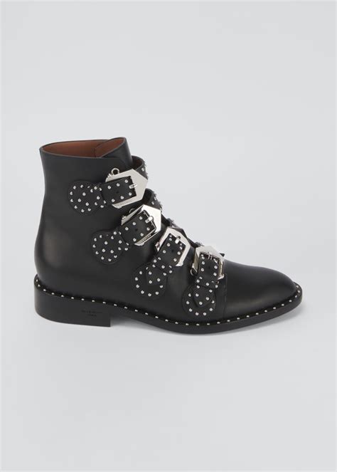 stivaletti givenchy elegant colori|GIVENCHY Elegant studded leather ankle boots .